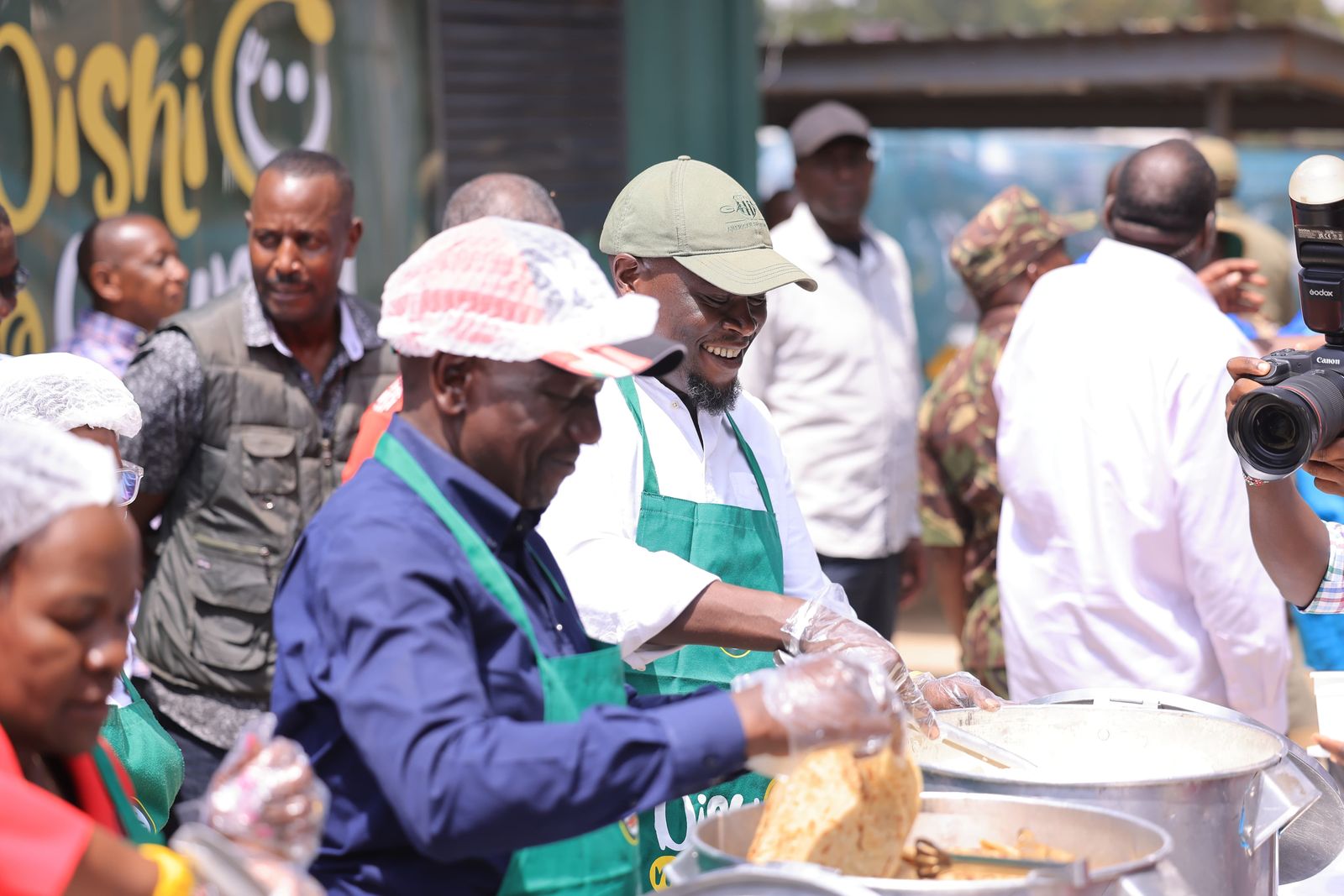 SAKAJA DELIVERS ON CHAPATI MACHINE PROMISE