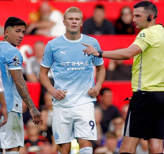 VAR OFFICIALS PUNISHED FOR HAALAND'S CONTROVERSIAL GOAL