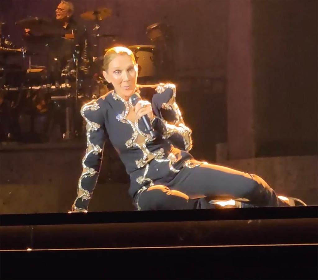 CÉLINE DION FALLS ONSTAGE AS PARIS COMEBACK TAKES EMOTIONAL TURN
