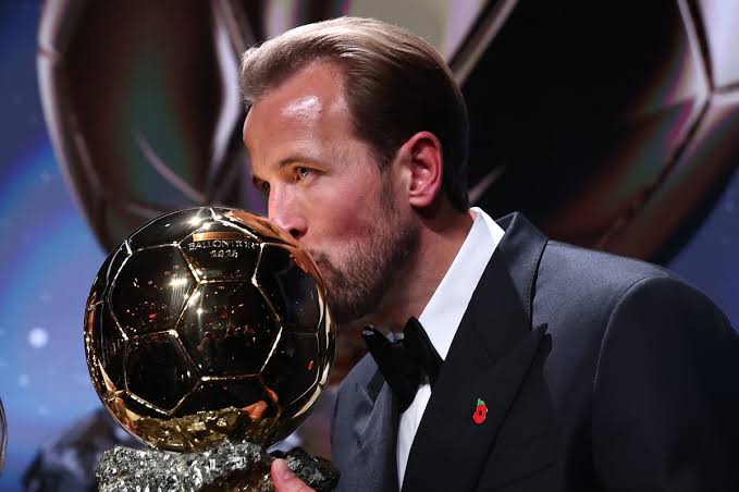 HARRY KANE ENDS ENGLAND’S 25-YEAR BALLON D’OR WAIT