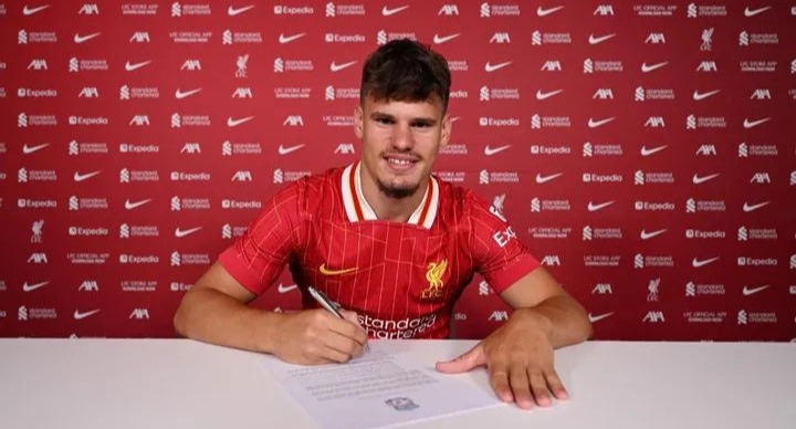 LIVERPOOL COMPLETE THE SIGNING OF MILOS KERKEZ