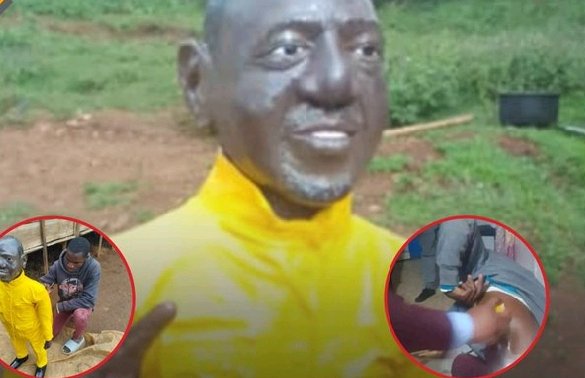 Ruto Statue Artist Attacked