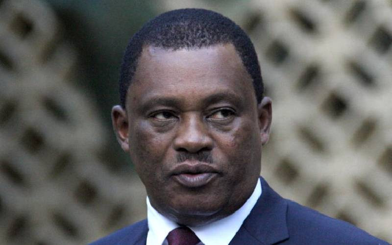 JUSTIN MUTURI  SACKED BY PRESIDENT RUTO.