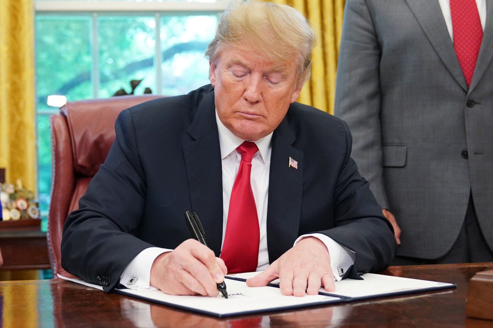 TRUMP RESTORES HIV FUNDING