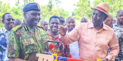 RUTO DEFENDS IG KANJA'S PRESENCE AT MT. KENYA RALLY